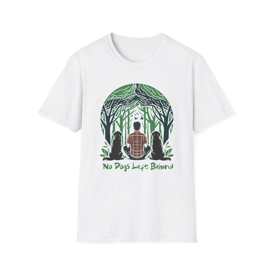 6 No Dogs Left Behind - Unisex Softstyle T-Shirt