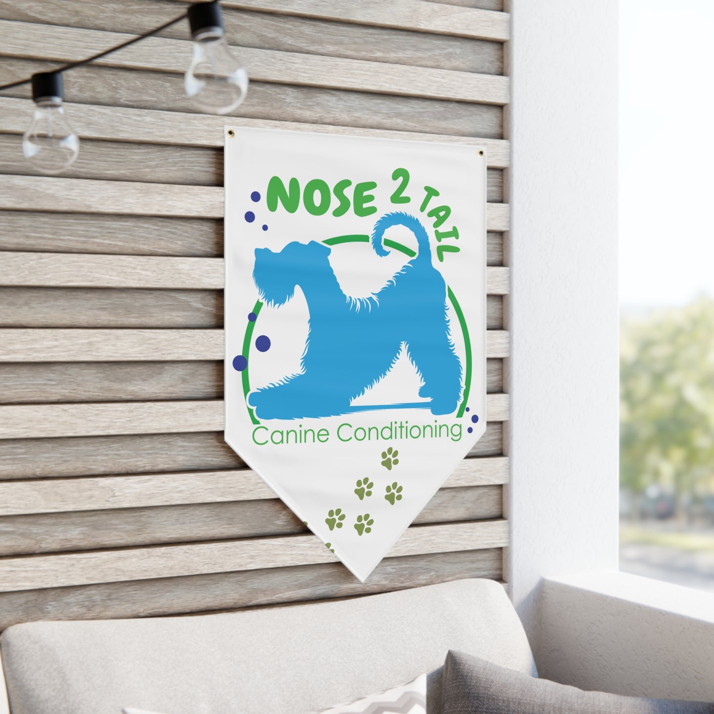 NOSE TO TAIL Pennant Banner
