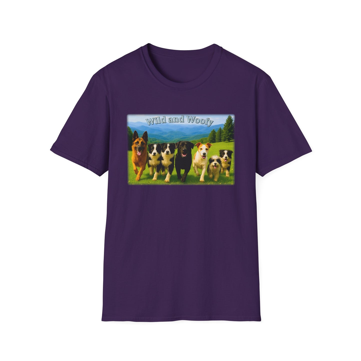 wild & woofy Unisex Softstyle T-Shirt