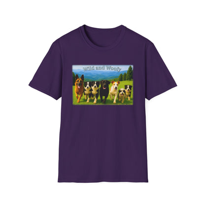 wild & woofy Unisex Softstyle T-Shirt