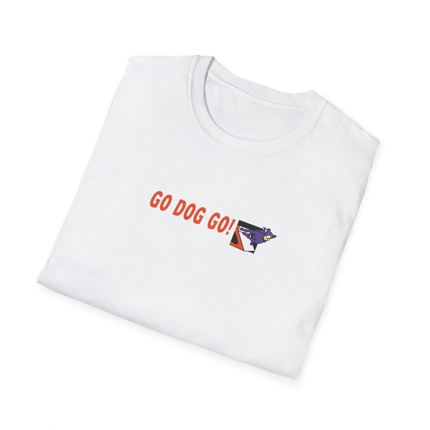 GO DOG GO Unisex Softstyle T-Shirt