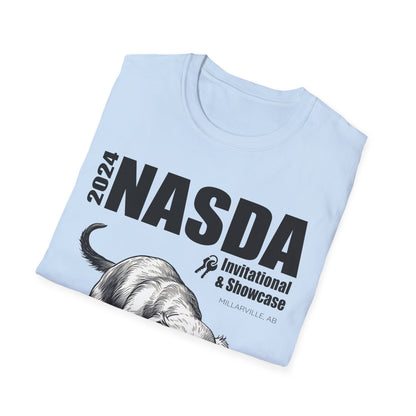 *Ginny, Geordie & Gerbils! * WIREHAIRED DACHSHUND - NASDA  Unisex Softstyle T-Shirt