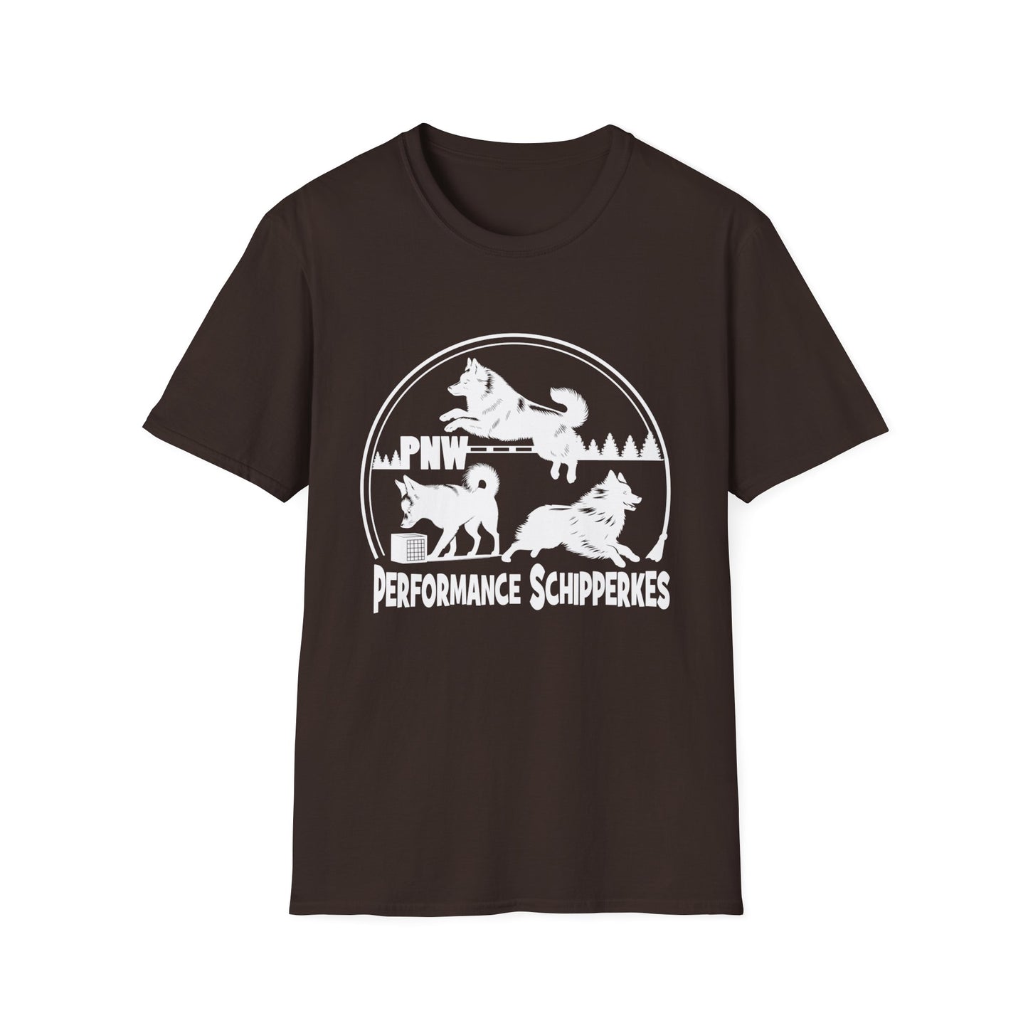 PNW Schipperkes Unisex Softstyle T-Shirt