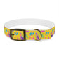 80S Summer Fun  Dog Collar