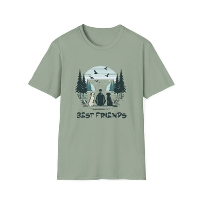 5 No Dogs Left Behind - Unisex Softstyle T-Shirt