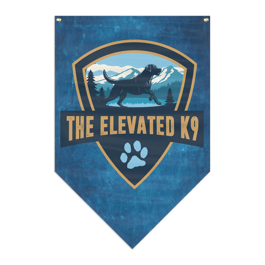 ELEVATED K9 Pennant Banner