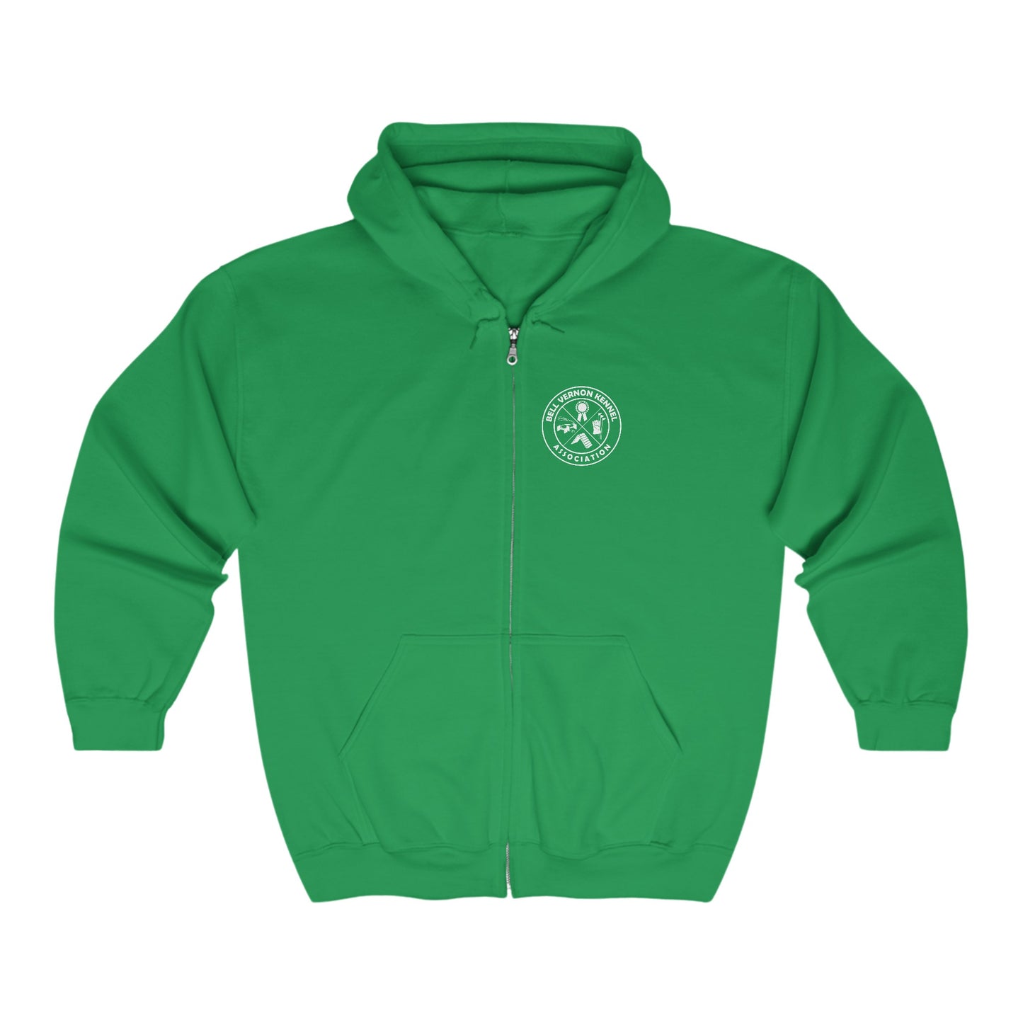 BELL VERNON KENNEL ASSOCIATION Unisex Heavy Blend™ Full Zip Hooded Sweatshirt
