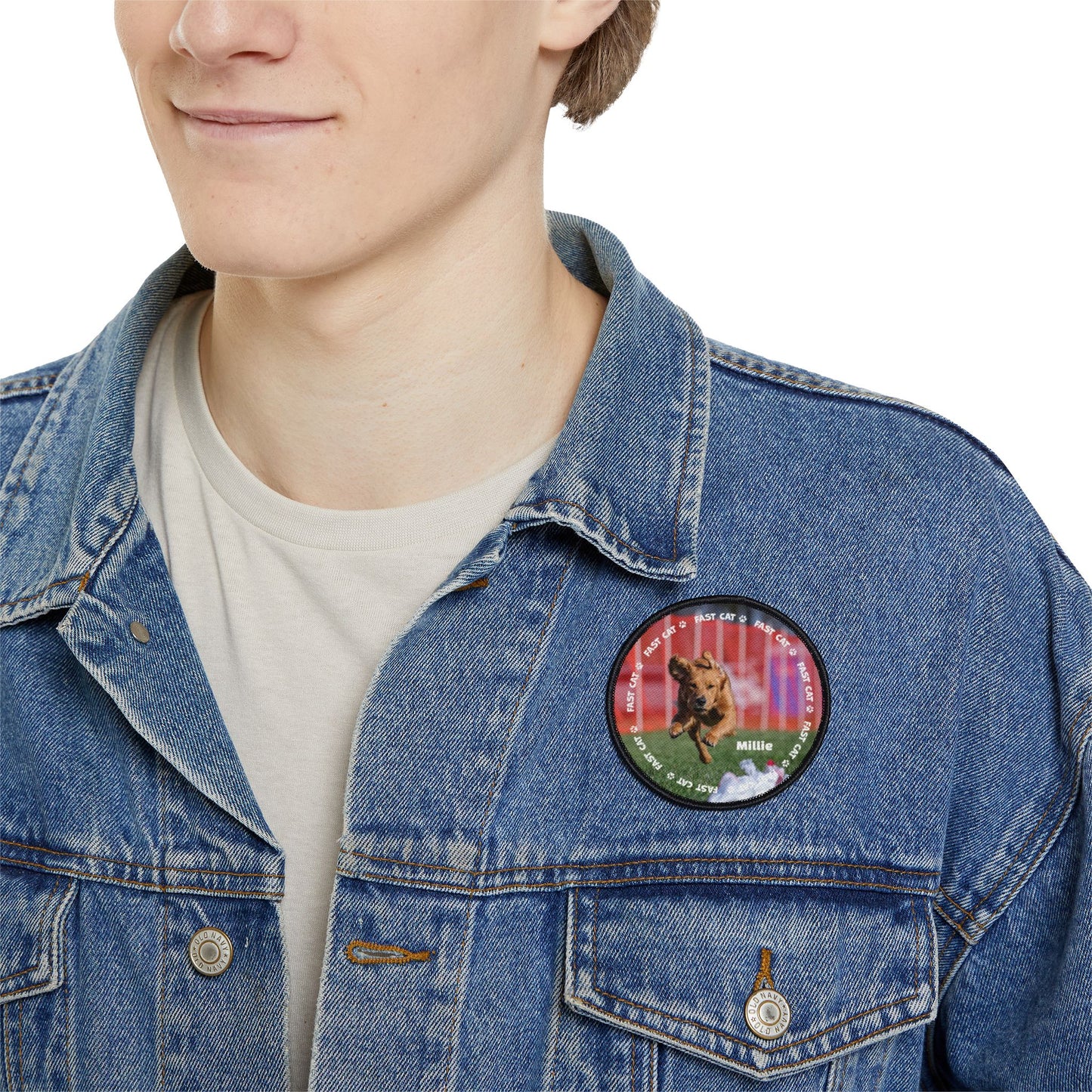 Millie FastCat Iron-On Patches