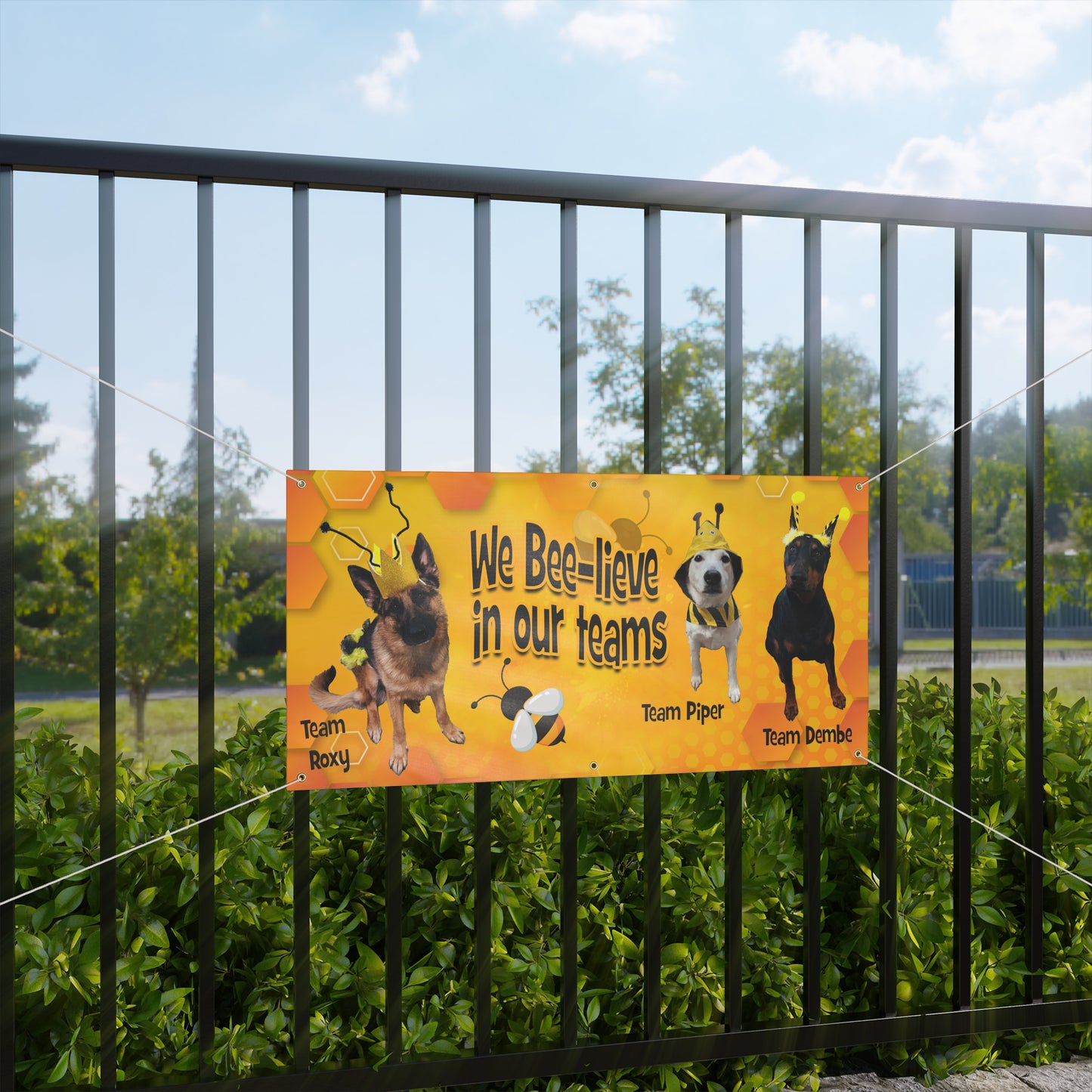 BEE BANNER  Custom  Matte Banner