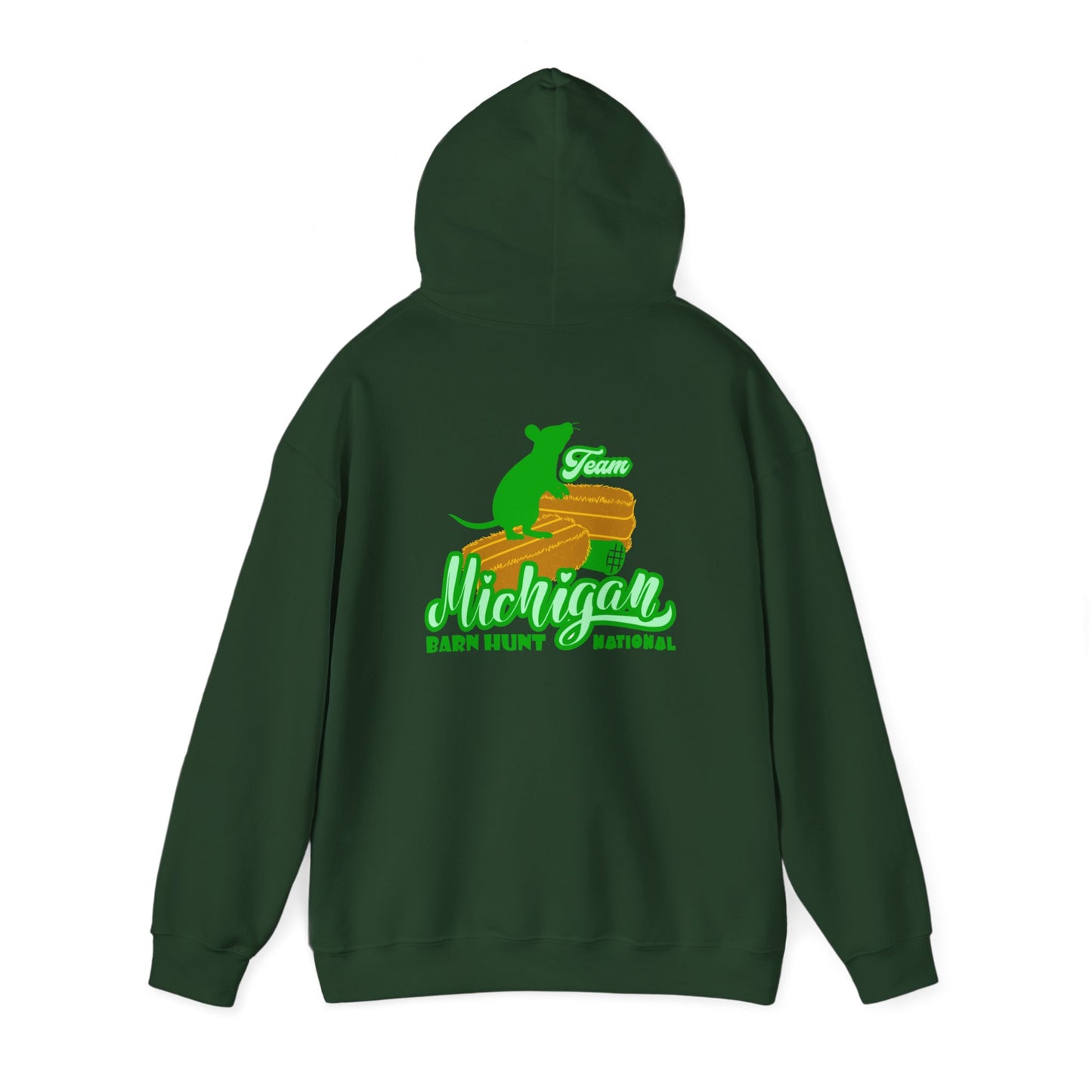 MICHIGAN BARN HUNT Unisex Heavy Blend™ Hooded Sweatshirt