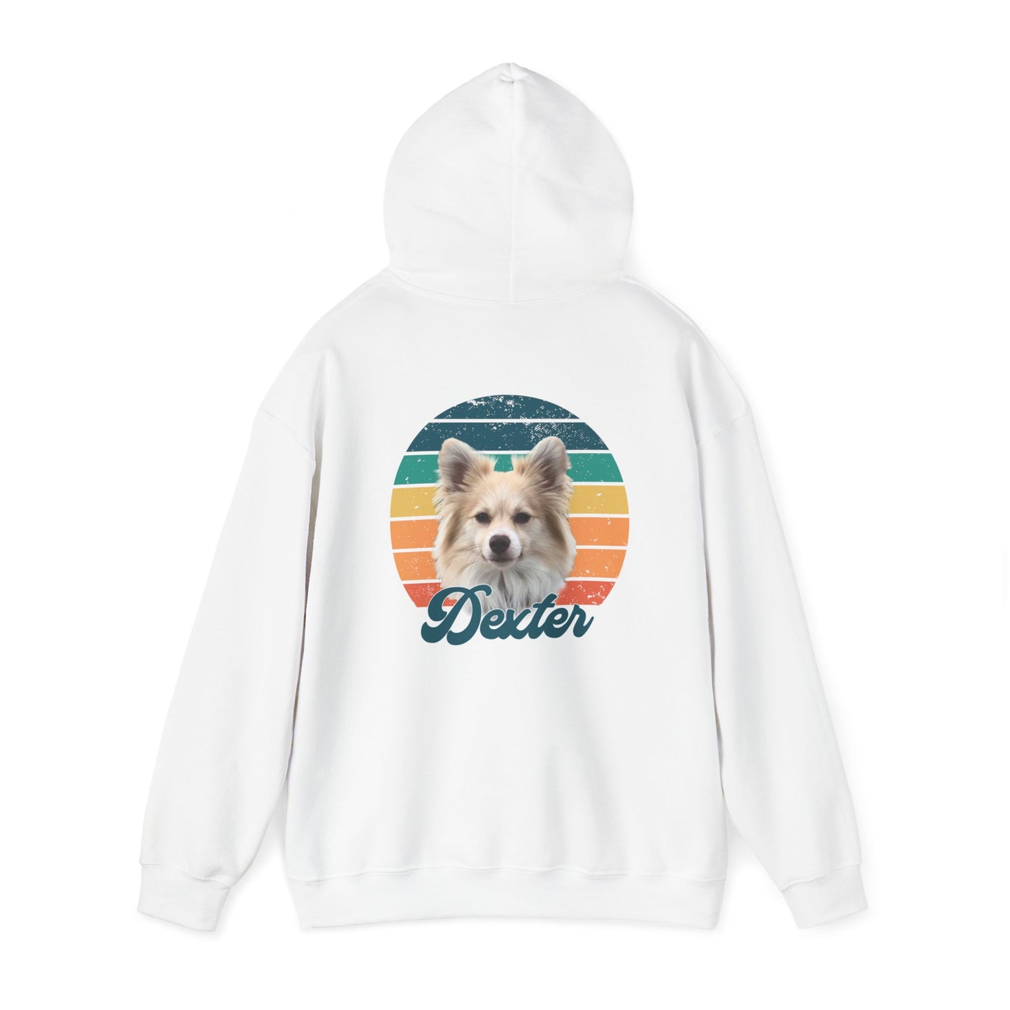 RETRO SUNSET DEXTER Unisex Heavy Blend™ Hooded Sweatshirt