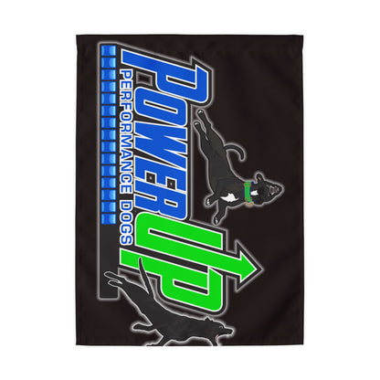 POWER UP - Outdoor Flag with Rod Pocket