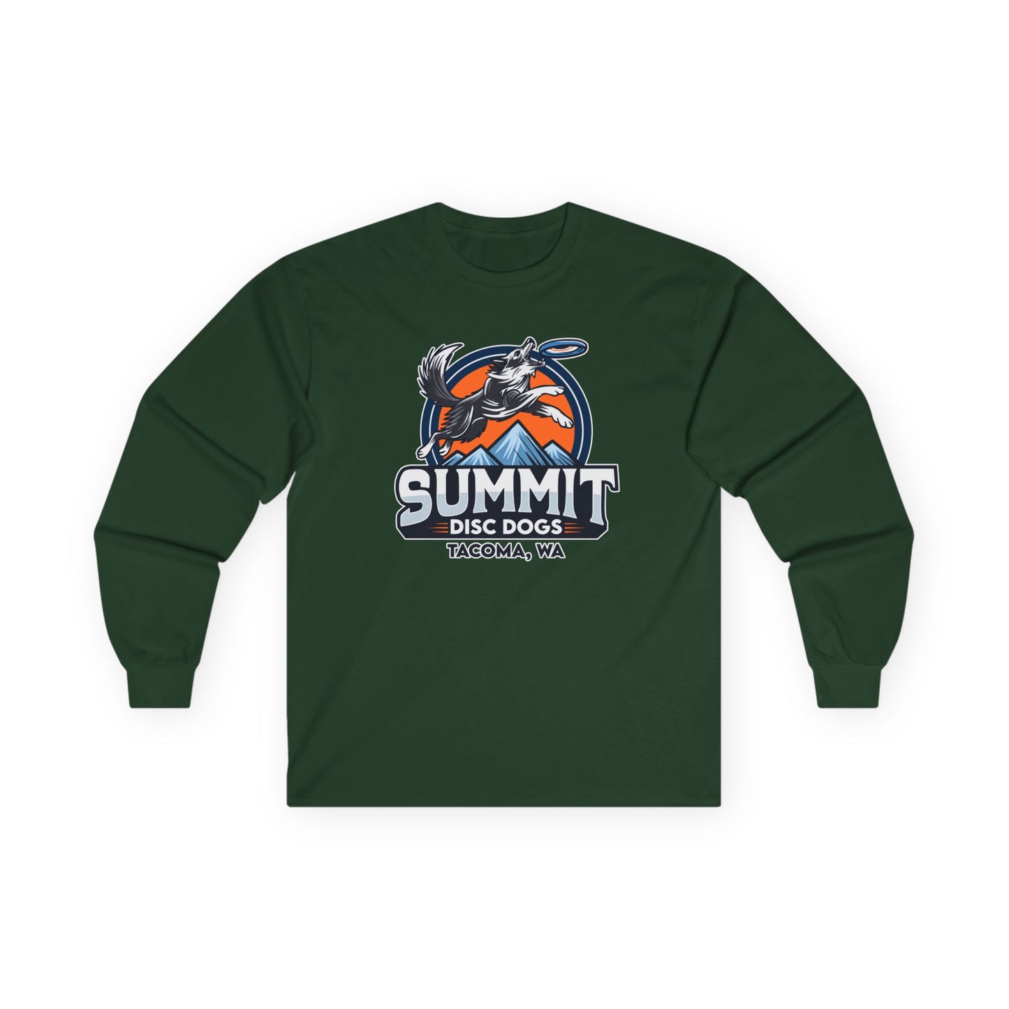 *SUMMIT DISC DOGS Unisex Ultra Cotton Long Sleeve Tee