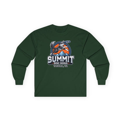 *SUMMIT DISC DOGS Unisex Ultra Cotton Long Sleeve Tee