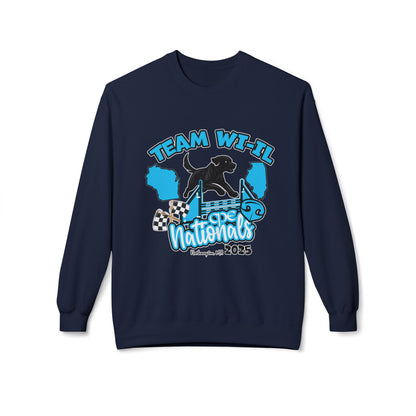 team wi_il  CPE Unisex Midweight Softstyle Fleece Crewneck Sweatshirt