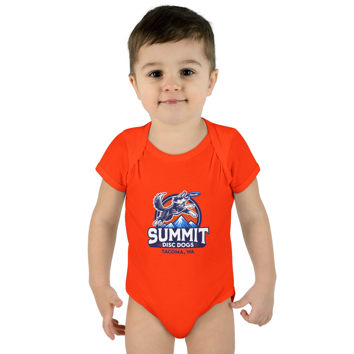 SUMMIT DISC DOGS Infant Baby Rib Bodysuit