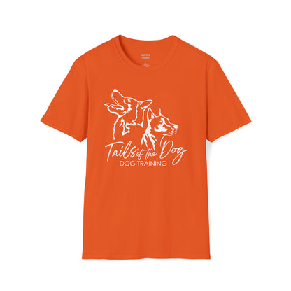 white TAILS OF THE DOG  Unisex Softstyle T-Shirt