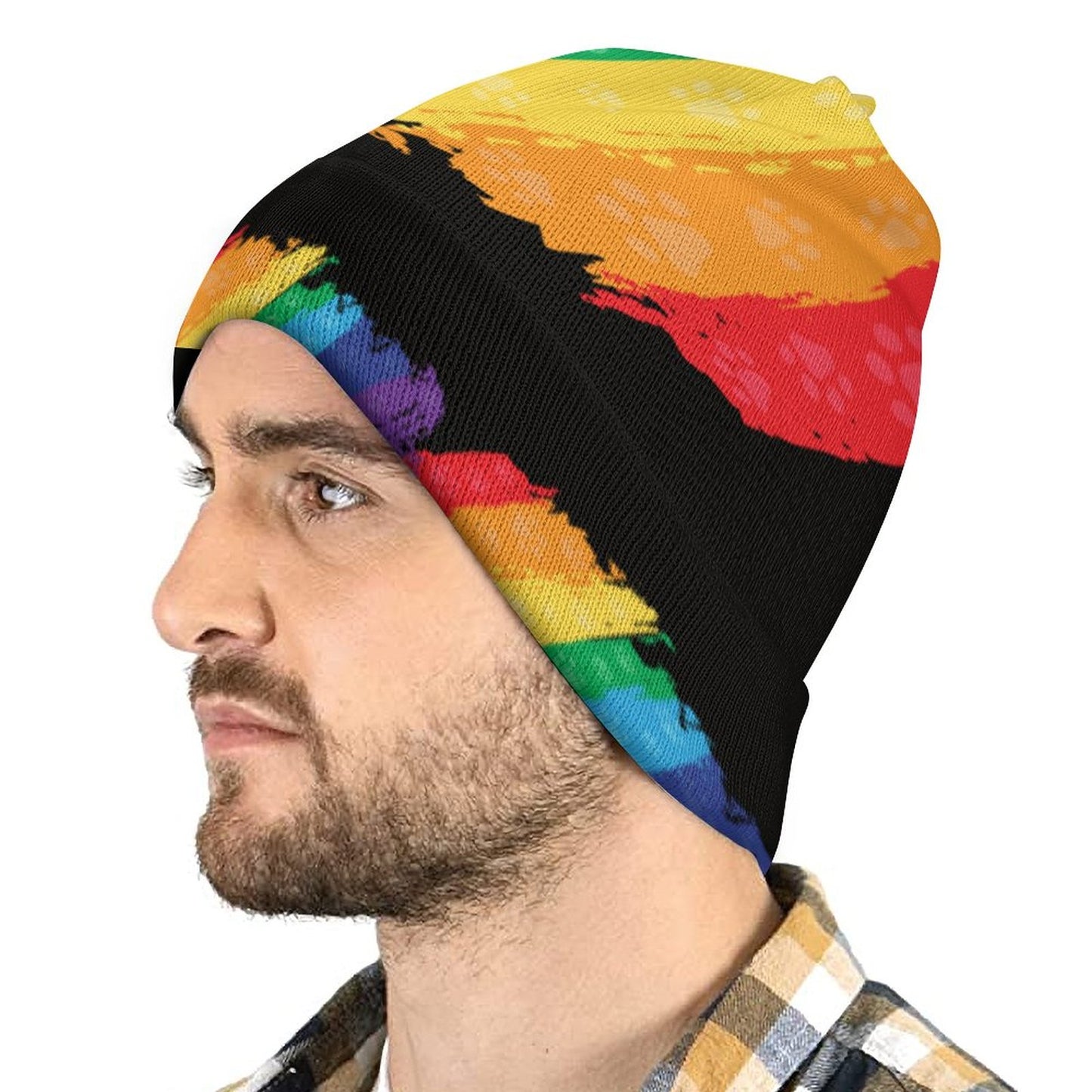 RAINBOW PAWS Knit Hat