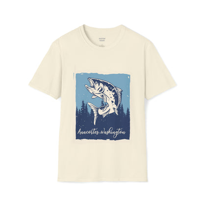 ANACORTES SALMON Unisex Softstyle T-Shirt