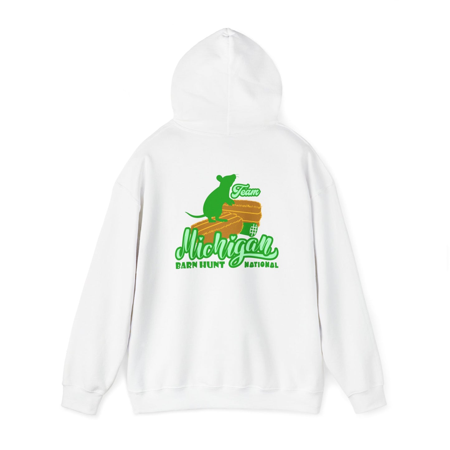 MICHIGAN BARN HUNT Unisex Heavy Blend™ Hooded Sweatshirt