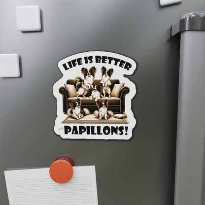 LIFE IS BETTER - Papillons -  Die-Cut Magnets