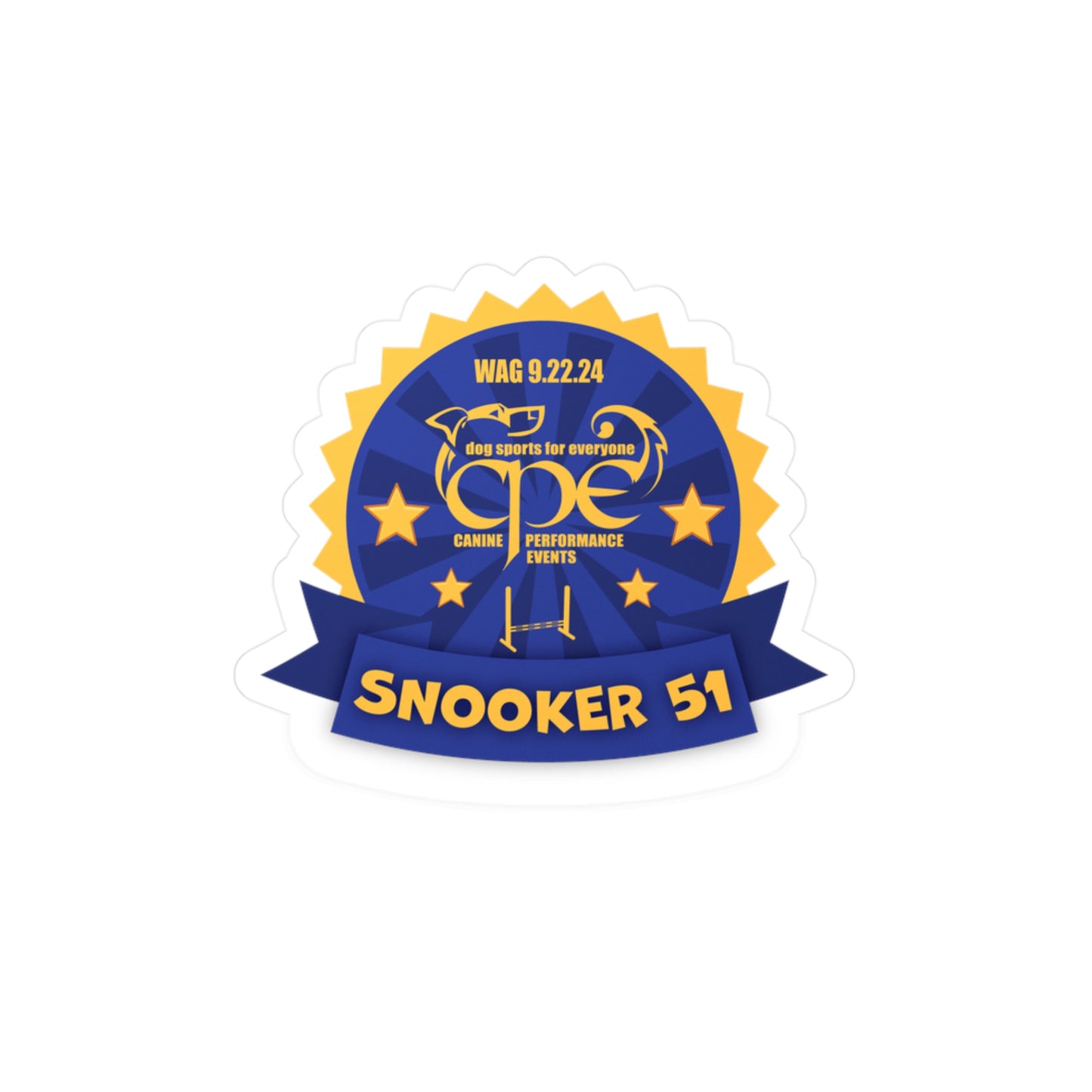 Lizzie - Snooker Sticker
