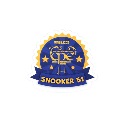 Lizzie - Snooker Sticker