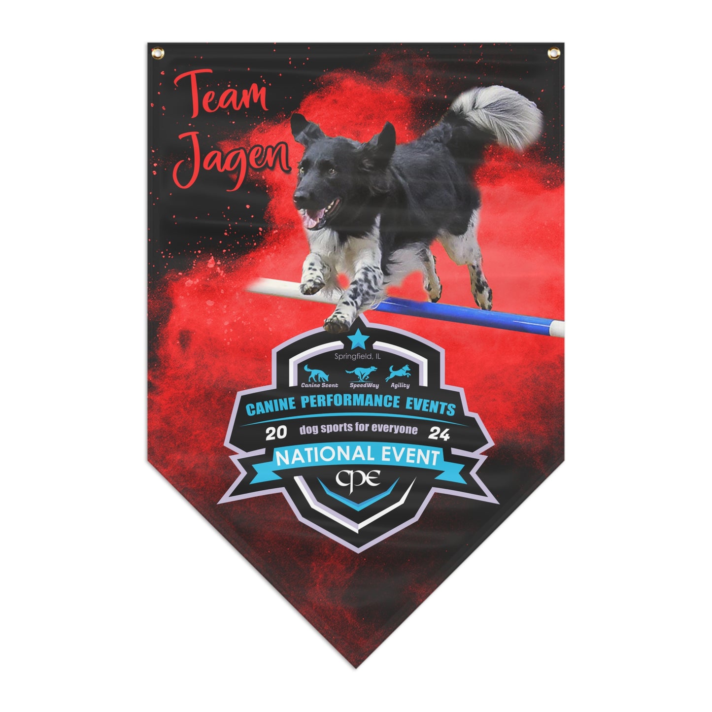 CPE TEAM jagen  Pennant Banner