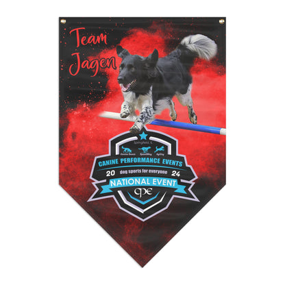 CPE TEAM jagen  Pennant Banner