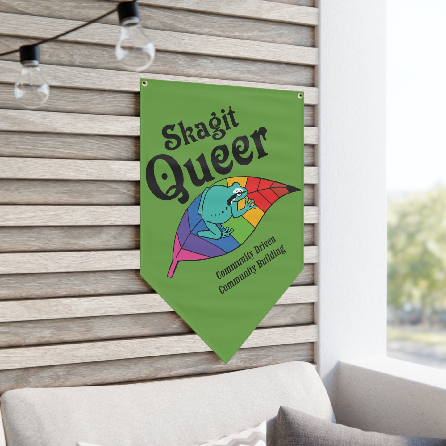 SKAGIT QUEER  Pennant Banner