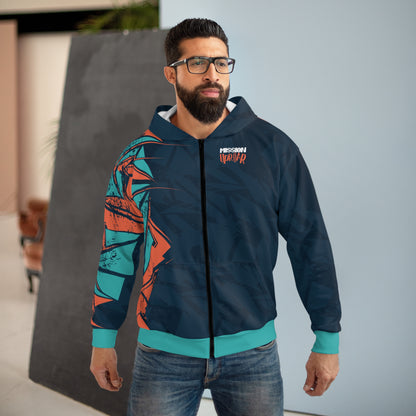 MISSION UPROAR Unisex Zip Hoodie