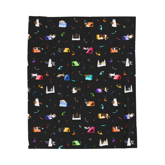 *FLYBALL SAMPLE Velveteen Plush Blanket