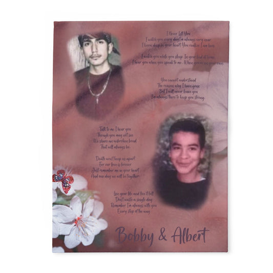 Bobby & Albert Fleece Blanket