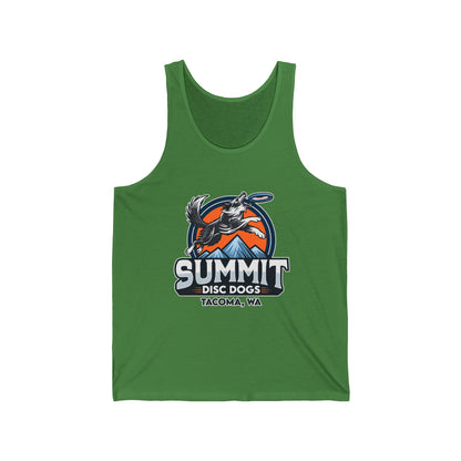 SUMMIT DISC DOGS  Unisex Jersey Tank