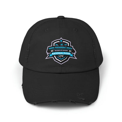 CPE NATIONALS Unisex Distressed Cap