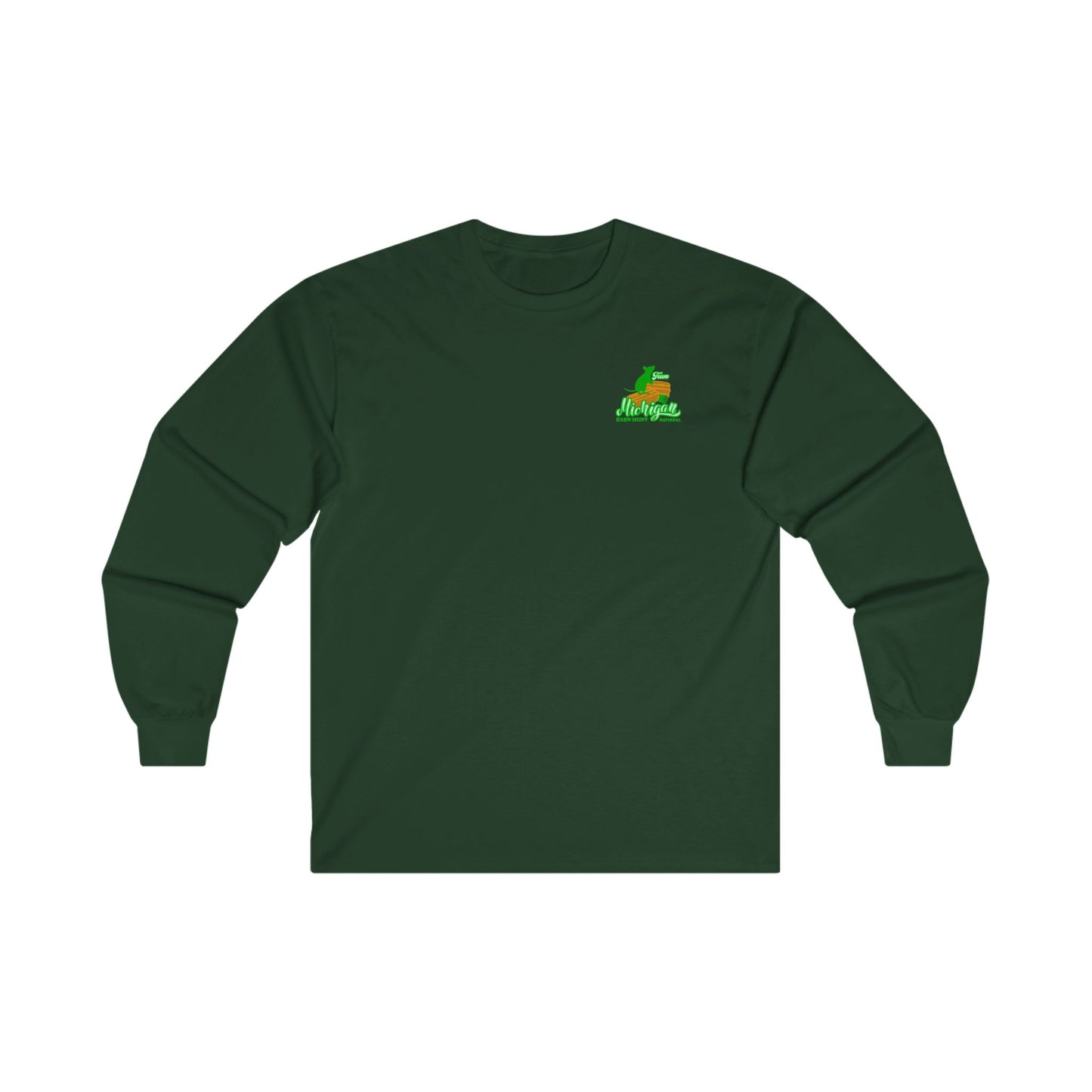 Team Michigan Unisex Ultra Cotton Long Sleeve Tee