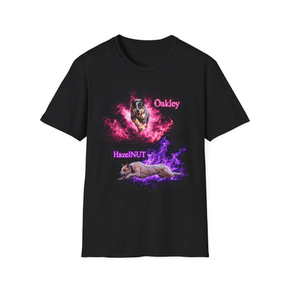 OAKLEY & HAZELNUT Unisex Softstyle T-Shirt