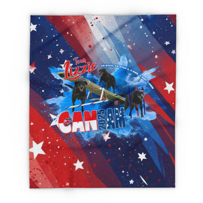 LIZZIE CAN AM Fleece Blanket