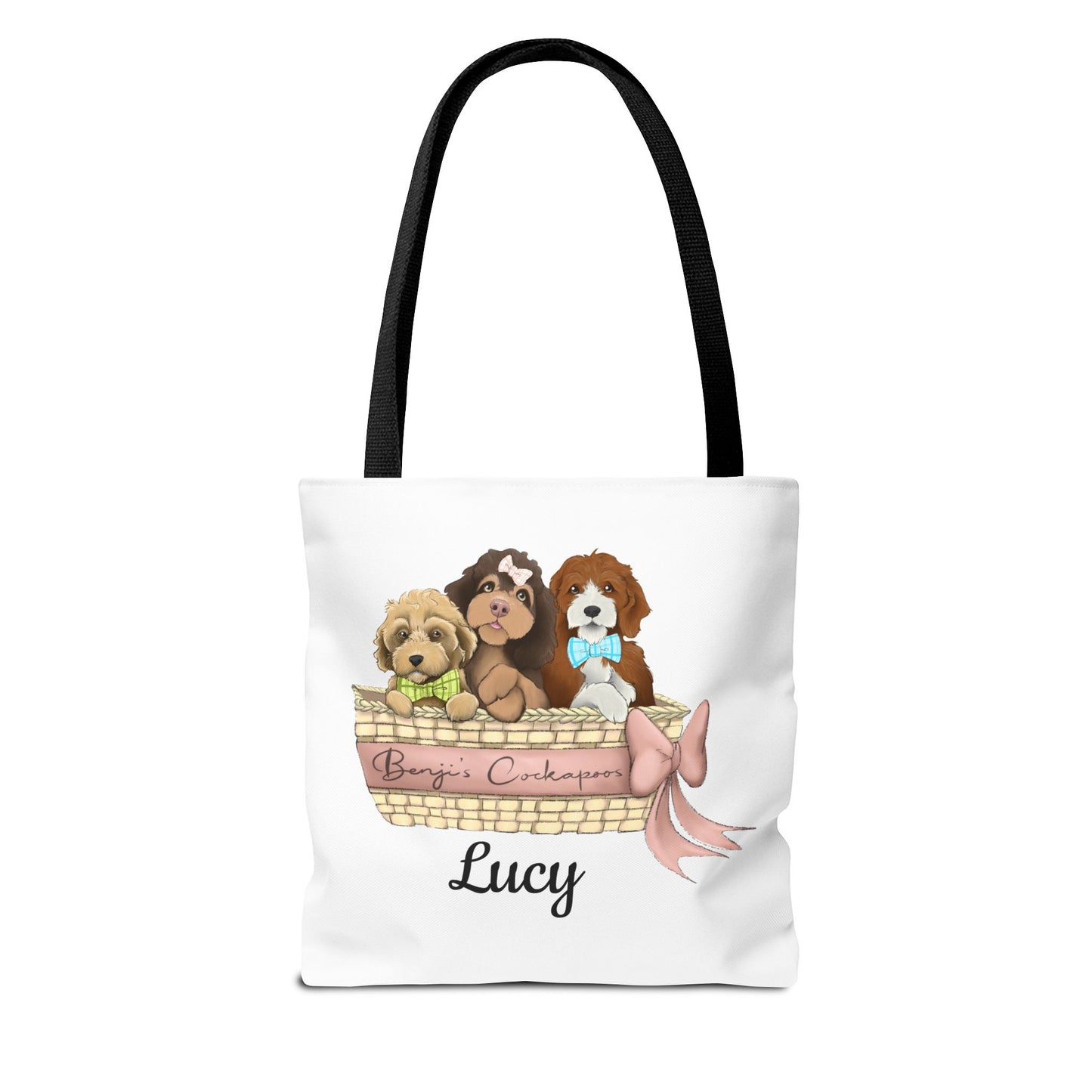 Lucy Benjis Cockapoos Tote Bag