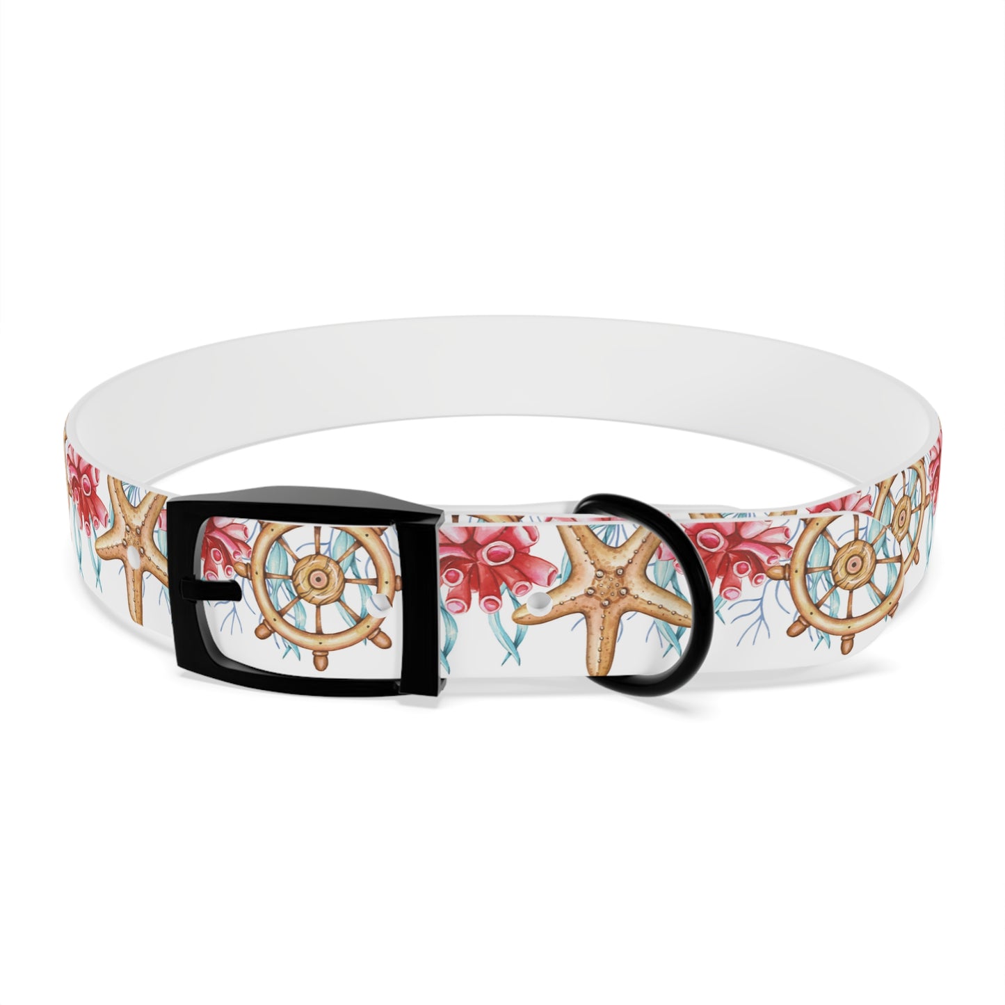 Starfish n Wheel Dog Collar