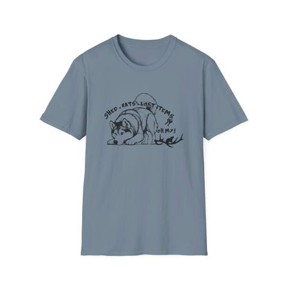 2 HUSKY - SHED RATS ITEM OH MY - Unisex Softstyle T-Shirt