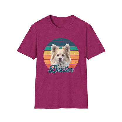 RETRO SUNSET DEXTER Unisex Softstyle T-Shirt
