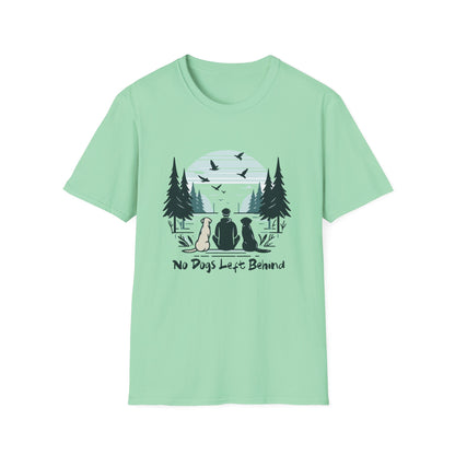 4 No Dogs Left Behind - Unisex Softstyle T-Shirt