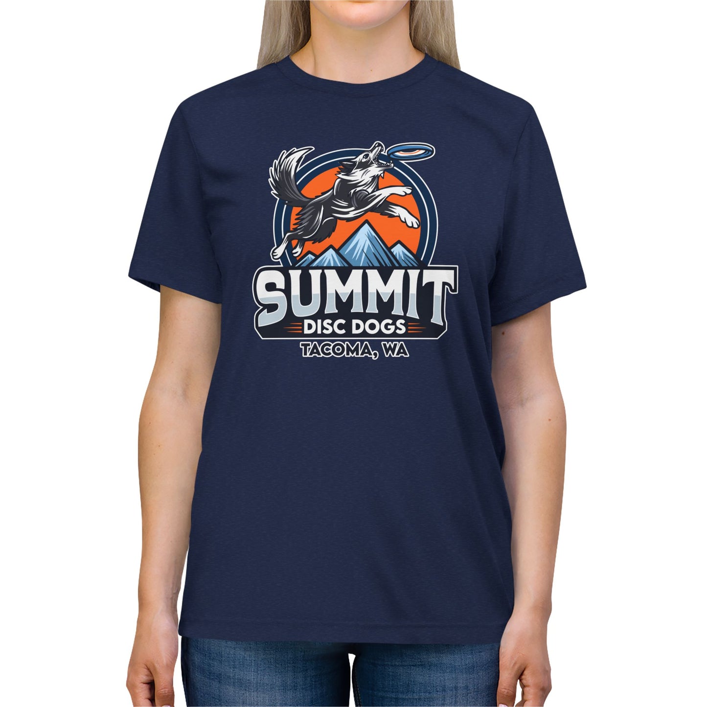 *SUMMIT DISC DOGS Unisex Triblend Tee