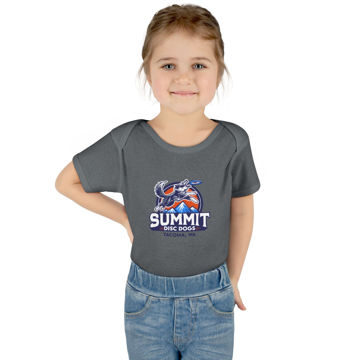 SUMMIT DISC DOGS Infant Baby Rib Bodysuit