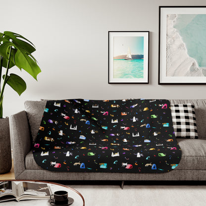 FLYBALL SAMPLE Sherpa Blanket