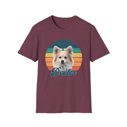 RETRO SUNSET DEXTER Unisex Softstyle T-Shirt