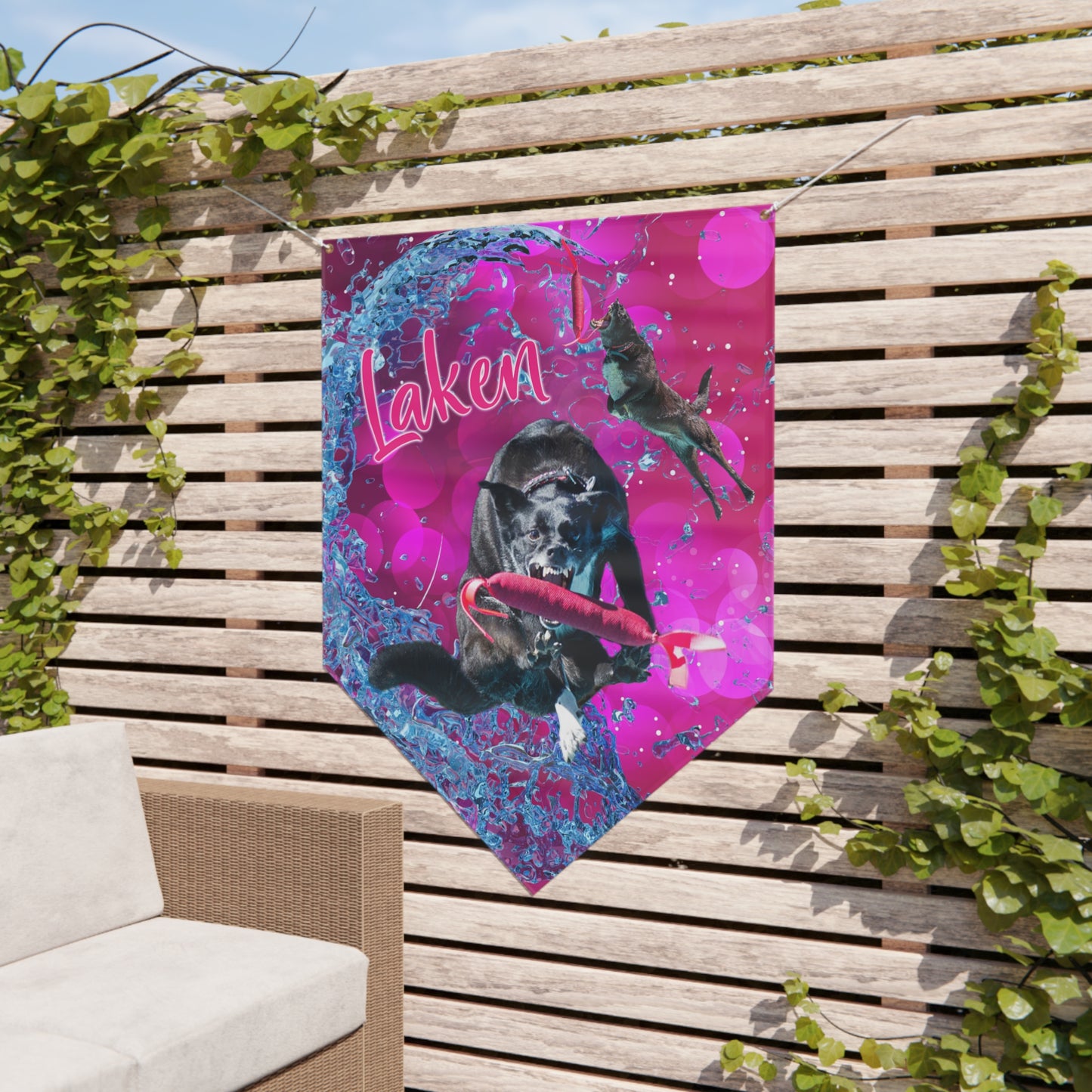 LAKEN Pennant Banner