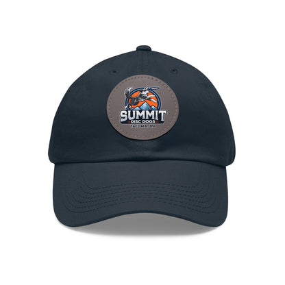 *SUMMIT DISC DOGS  Hat with Leather Patch (Round)