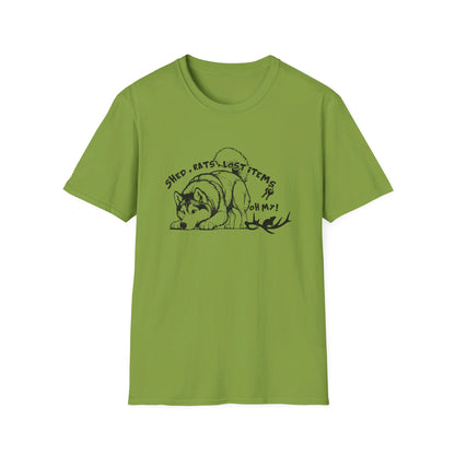 2 HUSKY - SHED RATS ITEM OH MY - Unisex Softstyle T-Shirt